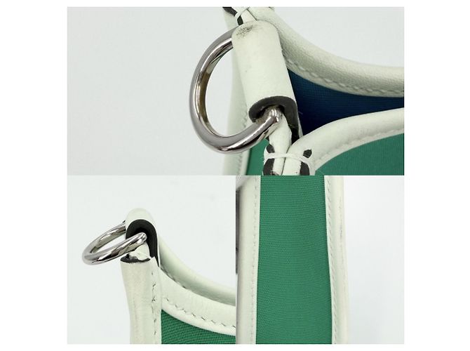 Hermès Bolsa de Ombro Hermes Neo Evelyne TPM Verde - vista 7