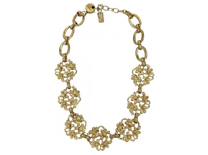 Collana Gold Flower Yves Saint Laurent D'oro - vista 2