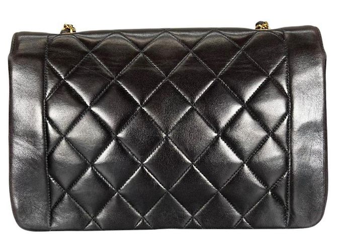 Borsa a tracolla Chanel Diana 25 Nero - vista 2
