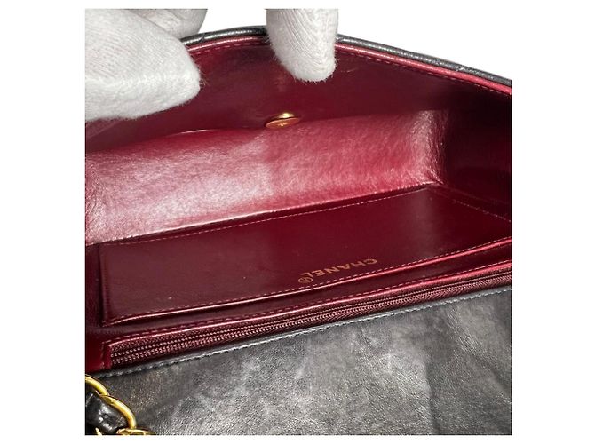 Borsa a tracolla Chanel Diana 25 Nero - vista 5