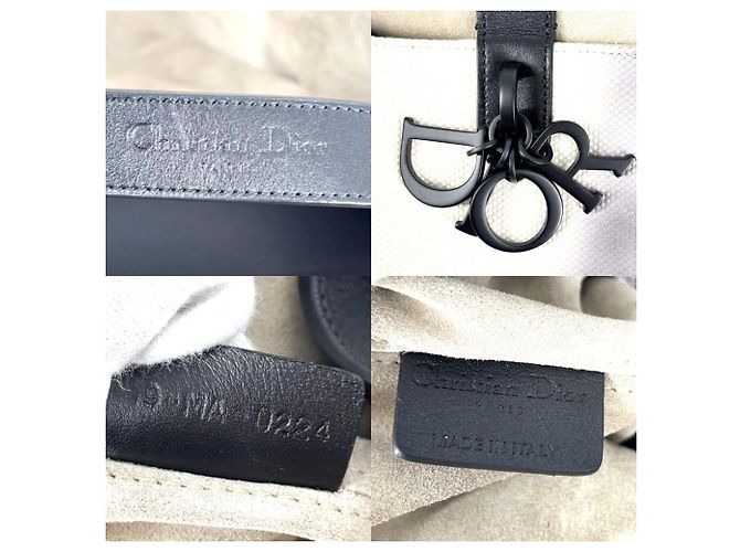 Borsa Tote Grande Christian Dior Toujours Nero Crudo - vista 5