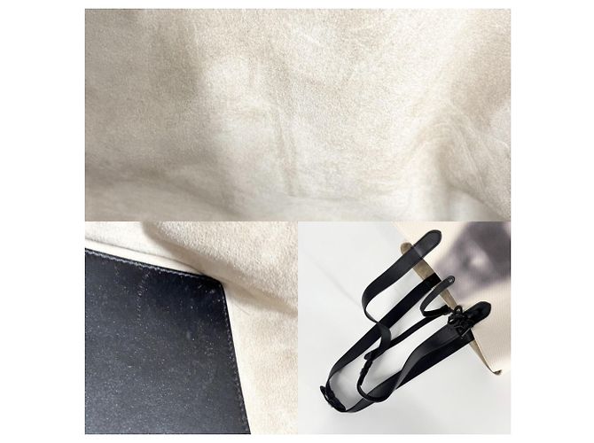 Borsa Tote Grande Christian Dior Toujours Nero Crudo - vista 8