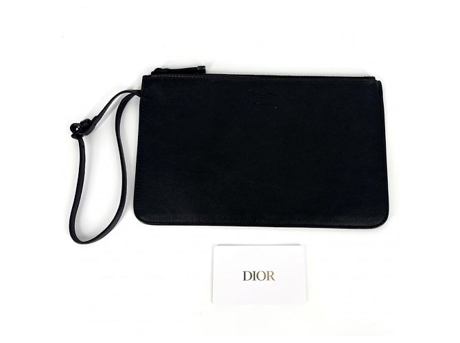 Borsa Tote Grande Christian Dior Toujours Nero Crudo - vista 9