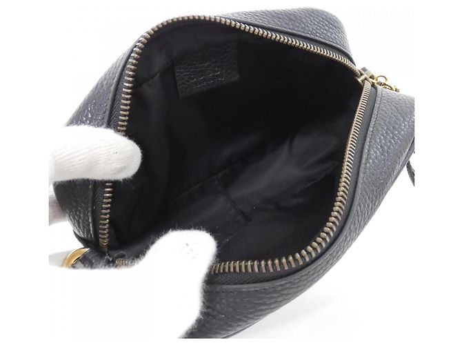 Borsa a Spalla Gucci SOHO Nero - vista 7