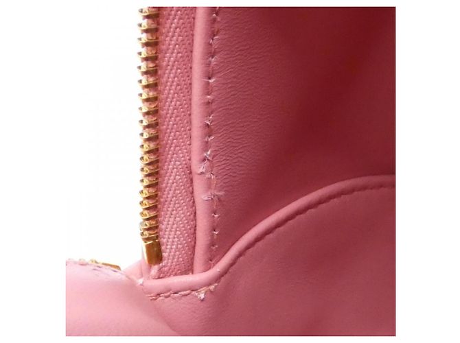 Zaino in pelle rosa Christian Dior - vista 8
