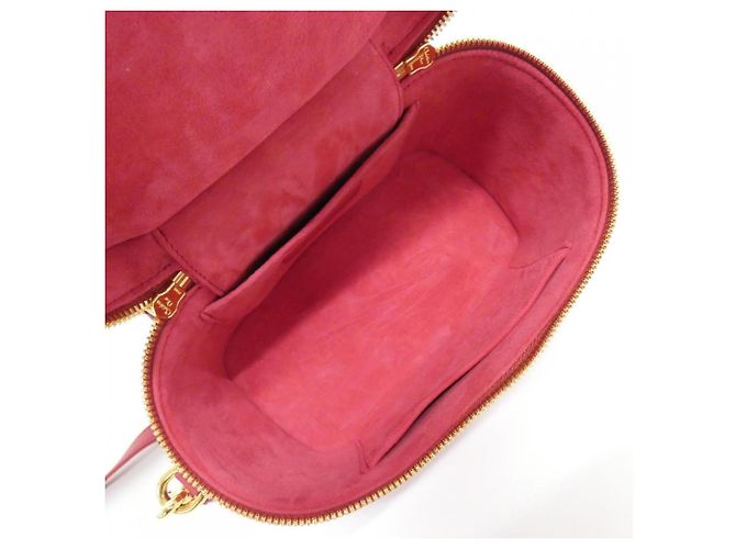 Piccola borsa vanity da viaggio Christian Dior Rosso - vista 5