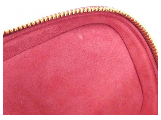 Piccola borsa vanity da viaggio Christian Dior Rosso - vista 6
