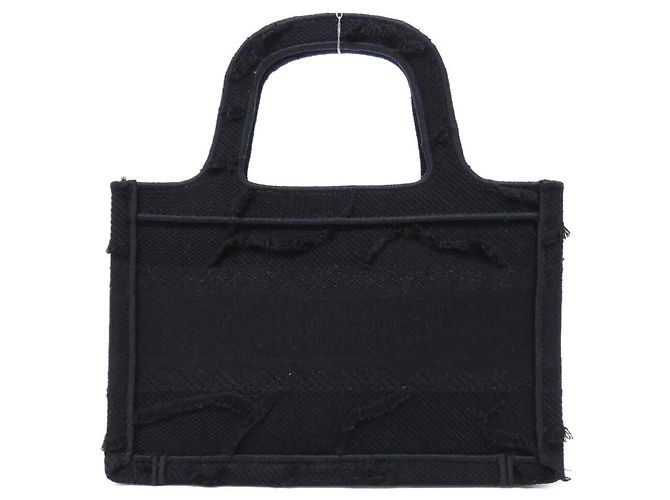 Mini borsa a mano Christian Dior Book Tote Nero - vista 2