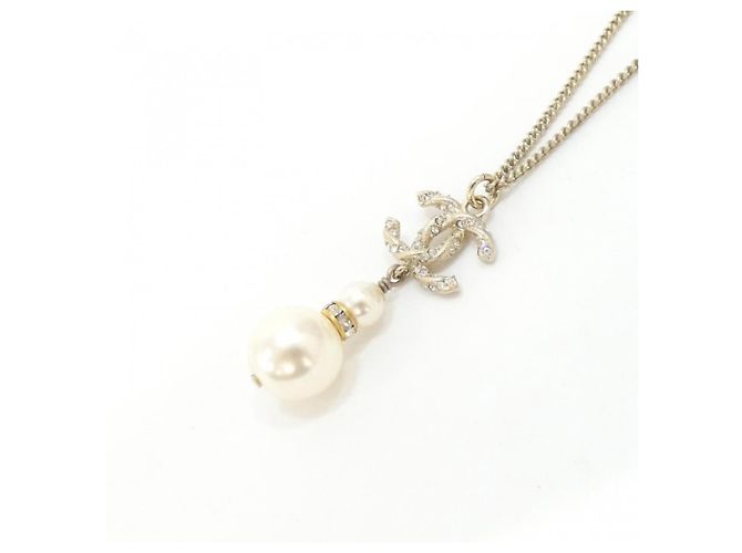 Collana Chanel 53161 Oro e Bianco D'oro - vista 3