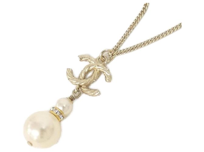 Collana Chanel 53161 Oro e Bianco D'oro - vista 4