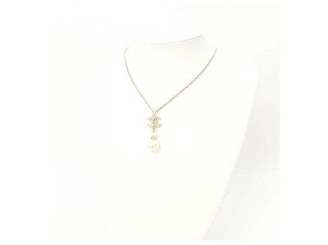 Collana Chanel 53161 Oro e Bianco D'oro - vista 6