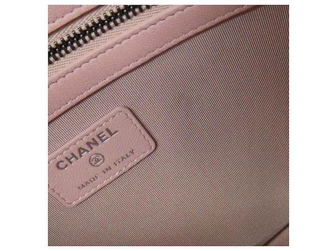 Pochette Chanel 70476 Nero Rosa Bianco - vista 10
