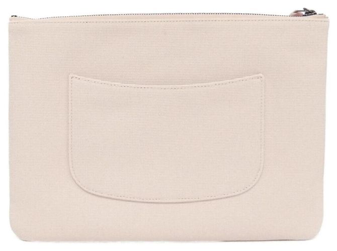 Pochette Chanel 70476 Nero Rosa Bianco - vista 2