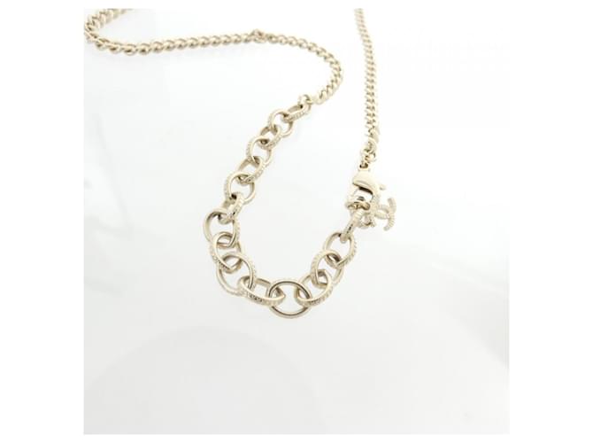 Collana Chanel AB7670 Nero Rosa Bianco D'oro - vista 4