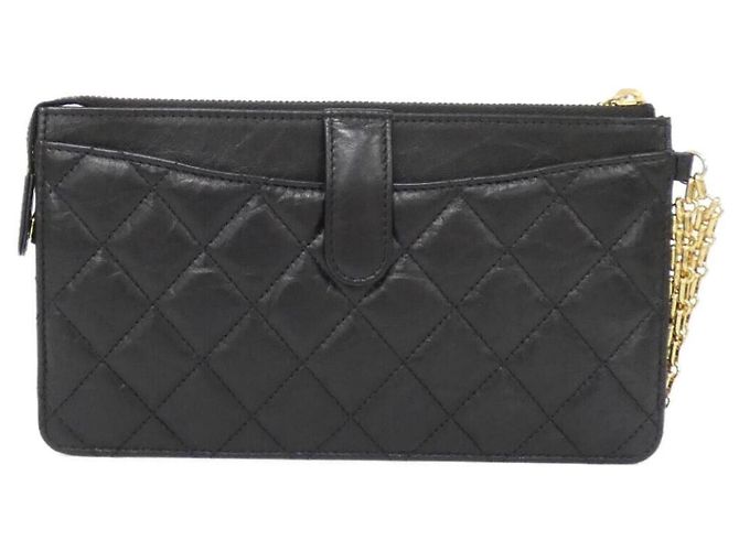 Timeless Portafoglio lungo in pelle nera Chanel AP0623 Nero - vista 2