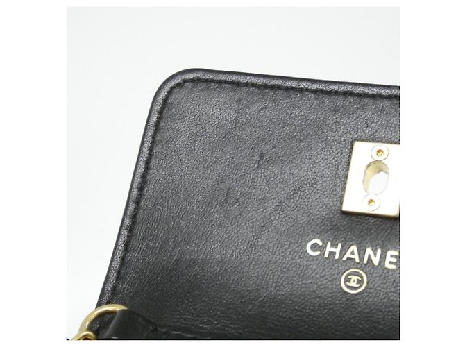 Borsa in pelle Chanel AP2704 Nero - vista 8