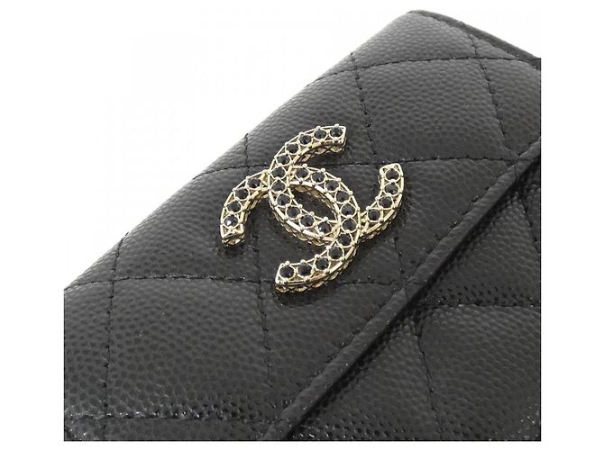 Cartera tríptico Chanel AP3397 en negro - vista 3