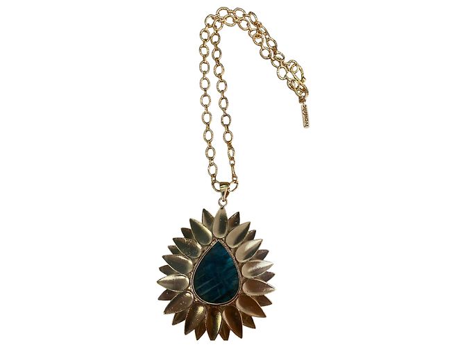 Autre Marque Dilip Jindal - Bijoux Couture - Collana Soleil con Labradorite - vista 2