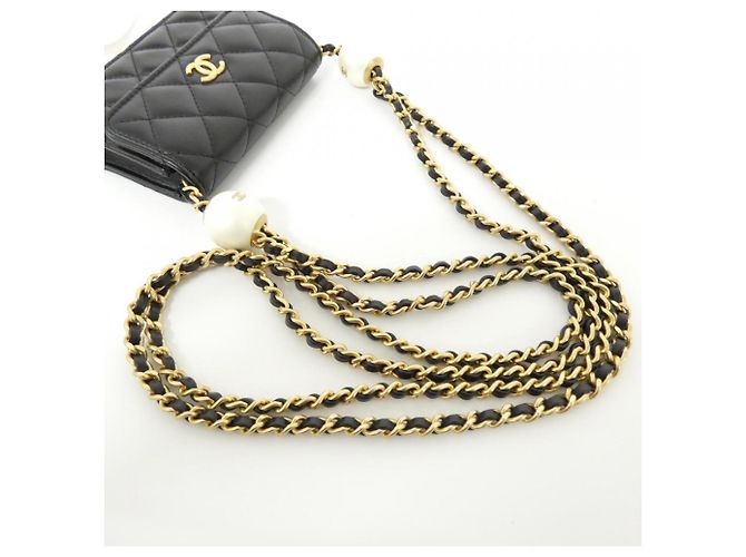 Borsa Chanel AP4010, Clutch, Borsa a Spalla Nero - vista 7
