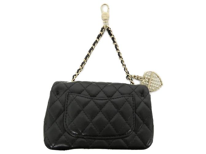 Charm per borsa Chanel AP4760 Nero - vista 2