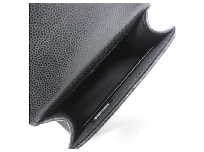Borsa Chanel AP4982 in pelle di vitello granulata Nero - vista 6
