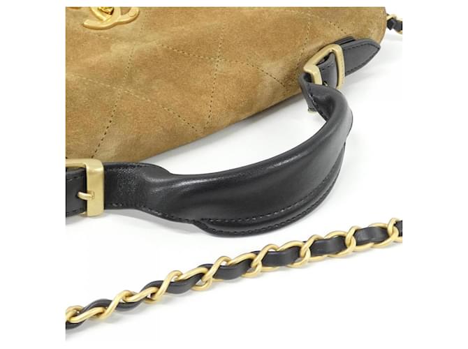 Borsa Chanel AS5637 Nero Beige - vista 6