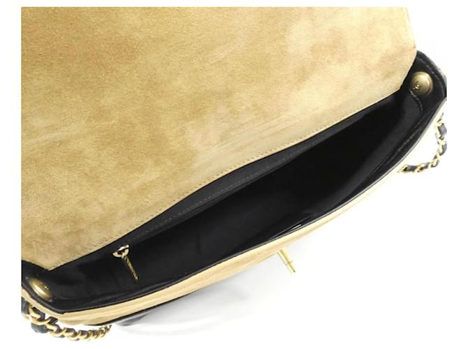 Borsa Chanel AS5637 Nero Beige - vista 7
