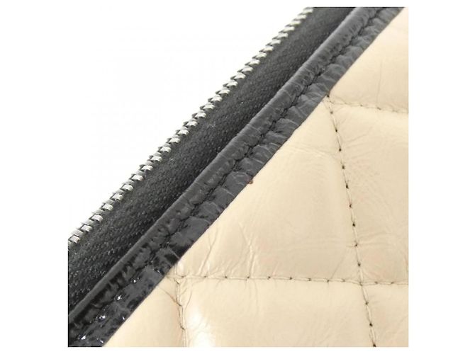 Borsa Pouch Chanel Gabrielle Line 84288 Nero Beige - vista 4