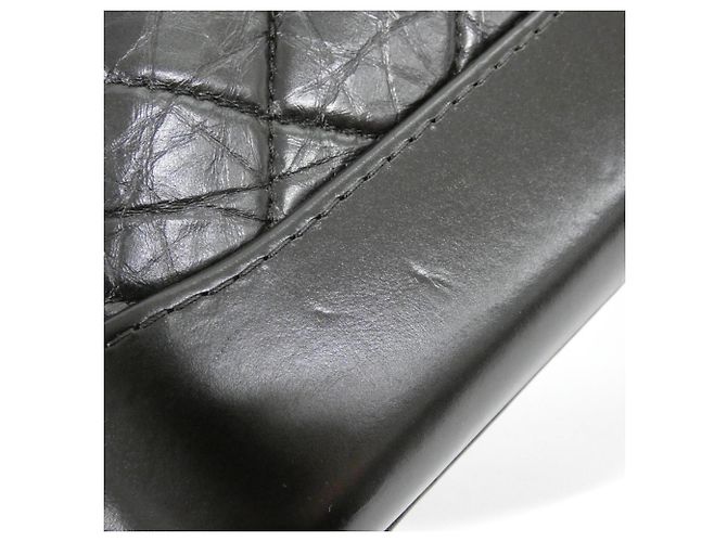 Borsa a Spalla Chanel Gabrielle Line 91810 Nero - vista 5