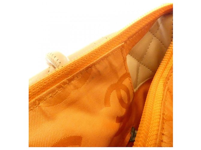 Borsa Chanel Cambon Line 25167 Beige - vista 10