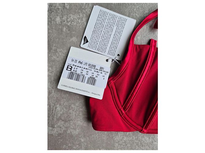 Conjunto Bikini Rojo La Perla Roja - vista 9