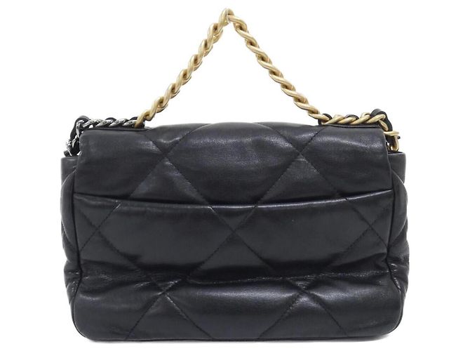 Borsa a Spalla Chanel 19 Line AS1160 Nero - vista 2