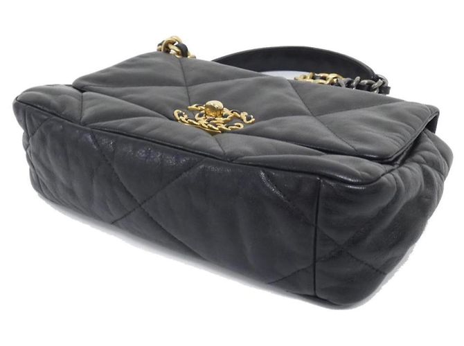Borsa a Spalla Chanel 19 Line AS1160 Nero - vista 3