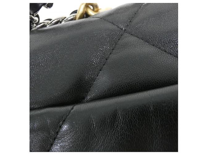 Borsa a Spalla Chanel 19 Line AS1160 Nero - vista 6