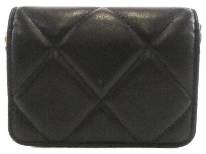 Borsa a tracolla Chanel 19 Line AP2410 Nero - vista 2