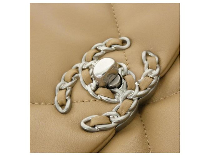 Borsa a Spalla Chanel 19 Line AS1160 Beige - vista 5