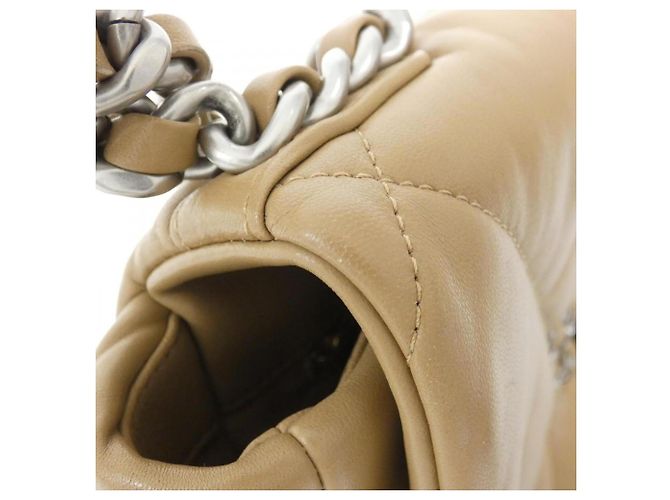 Borsa a Spalla Chanel 19 Line AS1160 Beige - vista 6