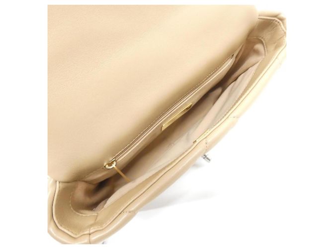 Borsa a Spalla Chanel 19 Line AS1160 Beige - vista 9
