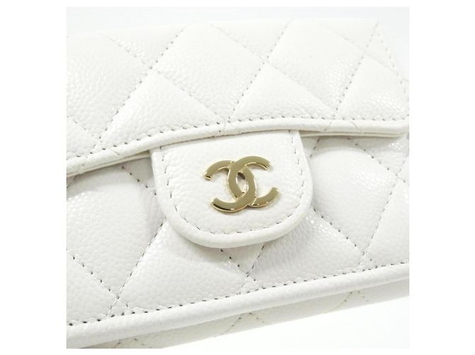 Cartera Chanel Timeless Classic Line AP0230 Blanco - vista 4