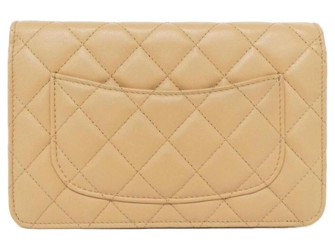 Chanel Timeless Classic Chain Wallet Beige - Ansicht 2