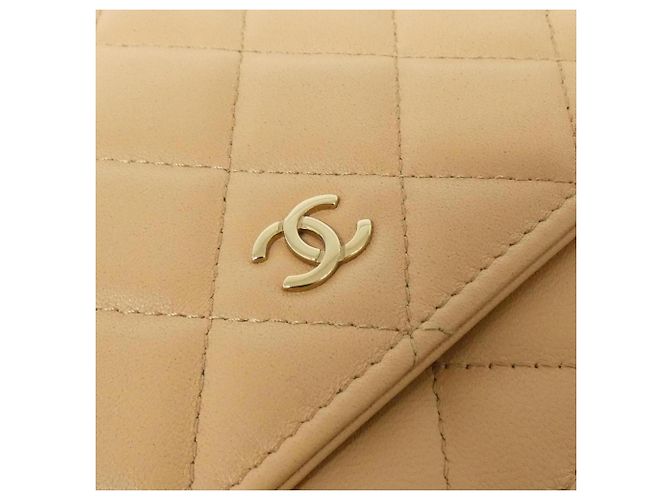 Chanel Timeless Classic Chain Wallet Beige - Ansicht 5