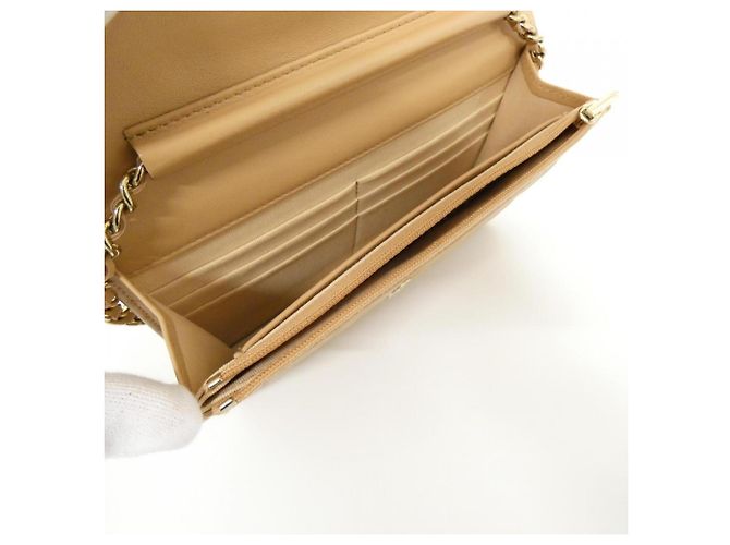 Chanel Timeless Classic Chain Wallet Beige - Ansicht 9