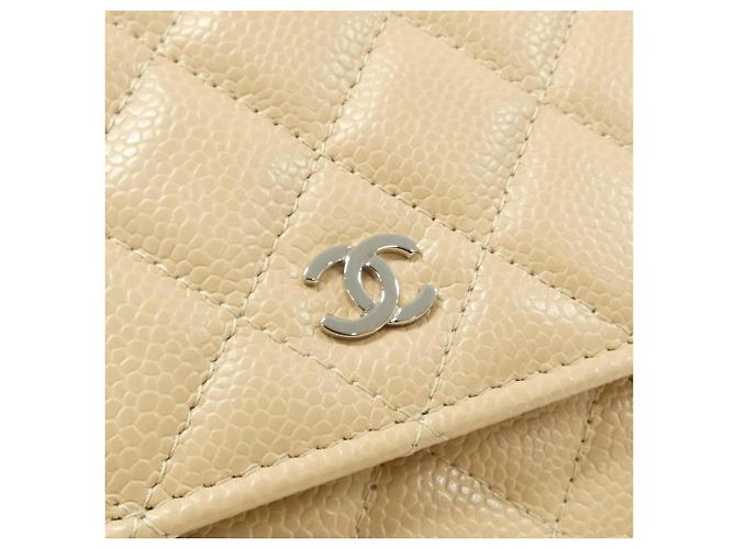 Chanel Timeless Classic Line AP0250 Chain Wallet Beige - vista 4