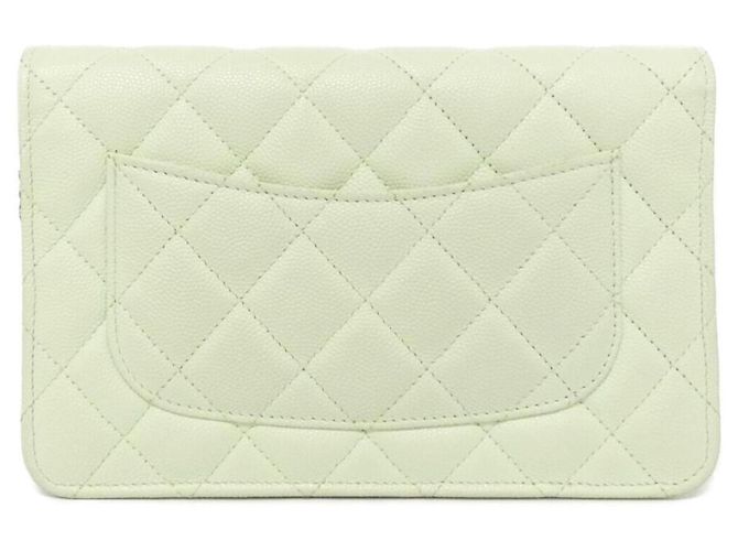Chanel Timeless Classic Line AP0250 Chain/Shoulder Wallet Verde chiaro - vista 2