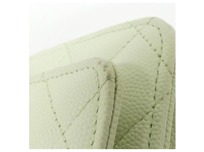 Chanel Timeless Classic Line AP0250 Chain/Shoulder Wallet Verde chiaro - vista 4