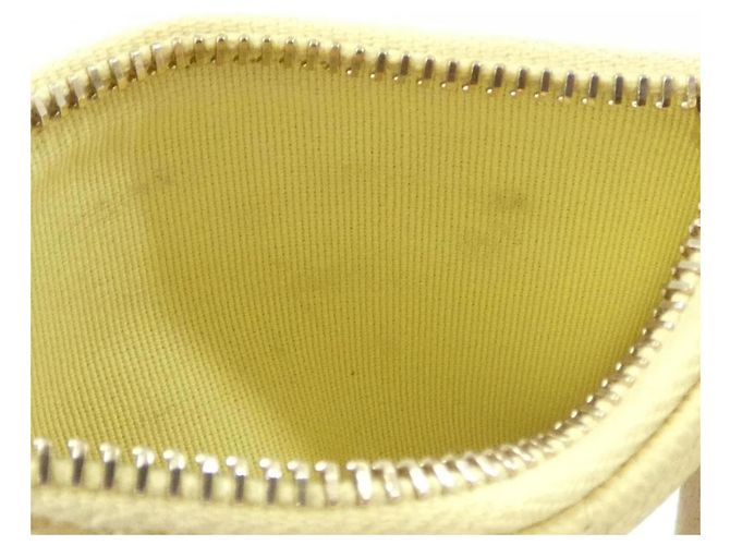 Monedero Chanel Timeless Classic Line Amarillo - vista 10