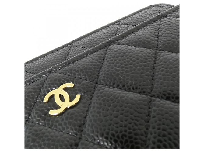 Catena per portafoglio Chanel Timeless Classic Line AP0250 Nero Bordò - vista 4
