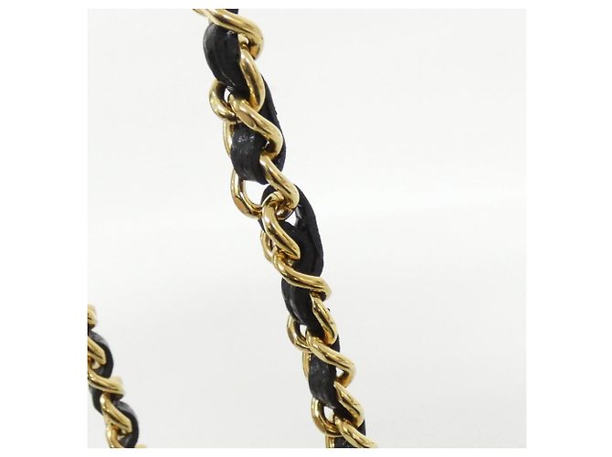 Catena per portafoglio Chanel Timeless Classic Line AP0250 Nero Bordò - vista 6