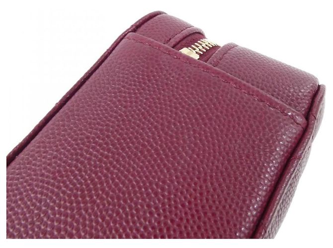 Borsa a Spalla Chanel Timeless Classic Line AP2426 Bordò - vista 3