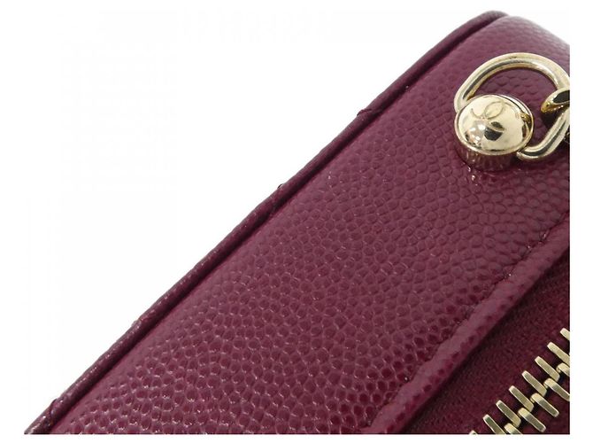 Borsa a Spalla Chanel Timeless Classic Line AP2426 Bordò - vista 4